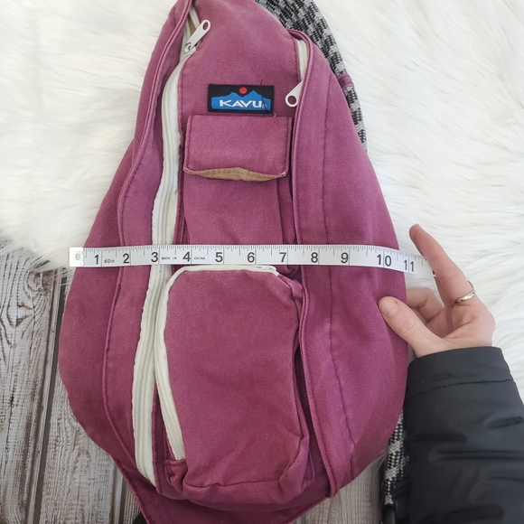 purple kavu sling bag